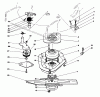 Rasenmäher 22043 - Toro Walk-Behind Mower (SN: 3900965-3999999) (1993) Ersatzteile BLADE BRAKE CLUTCH ASSEMBLY