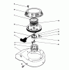 Rasenmäher 22043 - Toro Walk-Behind Mower (SN: 3900965-3999999) (1993) Ersatzteile RECOIL ASSEMBLY (MODEL NO. 47PN2-7)