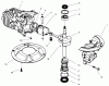 Rasenmäher 22043 - Toro Walk-Behind Mower (SN: 7900001 - 7999999) (1997) Ersatzteile CRANKSHAFT ASSEMBLY (MODEL NO. 47PS5-3)(SERIAL NO. 6900001-7901902)(MODEL NO. 47PT7-3)(SERIAL NO. 7901903 & UP)