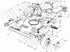 Rasenmäher 22043 - Toro Walk-Behind Mower (SN: 7900001 - 7999999) (1997) Ersatzteile HOUSING ASSEMBLY