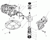 Rasenmäher 22045 - Toro 53cm Recycler Mower (SN: 230000001 - 230999999) (2003) Ersatzteile CRANKCASE AND CRANKSHAFT ASSEMBLY