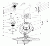 Rasenmäher 22045 - Toro Recycler Mower (SN: 8900001 - 8999999) (1998) Ersatzteile BLADE BRAKE CLUTCH ASSEMBLY