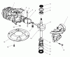 Rasenmäher 22045 - Toro Recycler Mower (SN: 8900001 - 8999999) (1998) Ersatzteile CRANKSHAFT ASSEMBLY (MODEL NO. 47PT7-7)