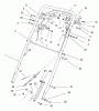 Rasenmäher 22141 - Toro Walk-Behind Mower (SN: 790000001 - 799999999) (1997) Ersatzteile HANDLE ASSEMBLY