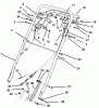 Rasenmäher 22150 - Toro ProLine 21" Recycler Mower (SN: 5900001 - 5999999) (1995) Ersatzteile HANDLE ASSEMBLY