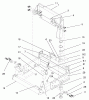 Compact Utility Attachments 22415 - Toro Rotary Broom, Dingo Compact Utility Loader (SN: 210000001 - 210999999) (2001) Ersatzteile MAIN MOUNT ASSEMBLY