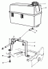 Rasenmäher 22151 - Toro Walk-Behind Mower (SN: 2000001 - 2999999) (1992) Ersatzteile GAS TANK ASSEMBLY