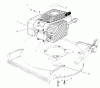 Rasenmäher 22151 - Toro Walk-Behind Mower (SN: 6900001 - 6999999) (1996) Ersatzteile ENGINE ASSEMBLY