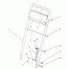 Rasenmäher 22151 - Toro Walk-Behind Mower (SN: 6900001 - 6999999) (1996) Ersatzteile HANDLE ASSEMBLY