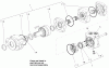 Compact Utility Attachments 22415 - Toro Rotary Broom, Dingo Compact Utility Loader (SN: 260000001 - 260999999) (2006) Ersatzteile HYDRAULIC MOTOR ASSEMBLY NO. 99-6566