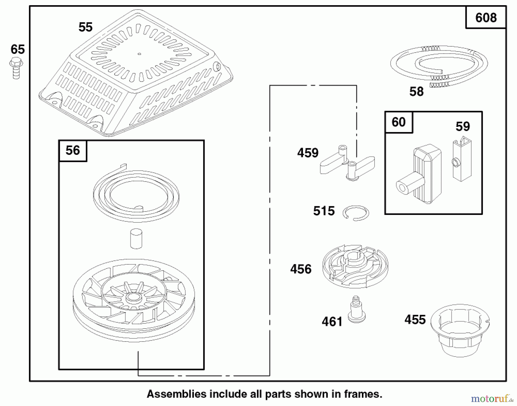  Rasenmäher 22154 - Toro Walk-Behind Mower (SN: 7900001 - 7999999) (1997) ENGINE GTS 150 #5