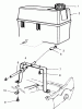 Rasenmäher 22154B - Toro Walk-Behind Mower (SN: 6900001 - 6999999) (1996) Ersatzteile GAS TANK ASSEMBLY