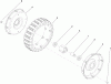 Rasenmäher 22155 - Toro Commercial 21" Lawn Mower (SN: 310000001 - 310999999) (2010) Ersatzteile WHEEL ASSEMBLY NO. 117-5252