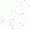 Rasenmäher 22156 - Toro Commercial 21" Lawn Mower (SN: 313000001 - 313999999) (2012) Ersatzteile HANDLE ASSEMBLY