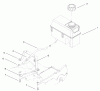 Rasenmäher 22157 - Toro 53cm Recycler/Rear-Bagger Mower (SN: 9900001 - 9999999) (1999) Ersatzteile FUEL TANK ASSEMBLY