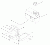 Rasenmäher 22157 - Toro 53cm Recycler/Rear-Bagger Mower (SN: 230000001 - 230999999) (2003) Ersatzteile FUEL TANK ASSEMBLY