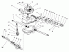 Rasenmäher 22157 - Toro 53cm Recycler/Rear-Bagger Mower (SN: 230000001 - 230999999) (2003) Ersatzteile GEAR CASE ASSEMBLY NO. 74-1861
