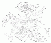 Rasenmäher 22157 - Toro 53cm Recycler/Rear-Bagger Mower (SN: 8900001 - 8999999) (1998) Ersatzteile HOUSING ASSEMBLY