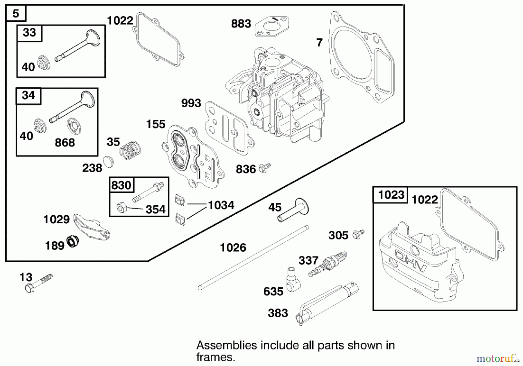  Rasenmäher 22158 - Toro Recycler Rear Bagger Mower (SN: 9900001 - 9999999) (1999) ENGINE GTS-200 #2