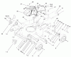 Rasenmäher 22160 - Toro Recycler Mower (SN: 200000001 - 200999999) (2000) Ersatzteile HOUSING ASSEMBLY