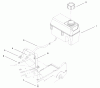 Rasenmäher 22161 - Toro Recycler Mower (SN: 200000001 - 200999999) (2000) Ersatzteile GAS TANK ASSEMBLY