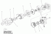 Compact Utility Attachments 22420 - Toro Bore Drive Head Attachment, Dingo Compact Utility Loader (SN: 210000001 - 210999999) (2001) Ersatzteile HYDRAULIC MOTOR ASSEMBLY NO. 98-8280