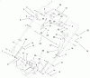 Rasenmäher 22161 - Toro Recycler Mower (SN: 200000001 - 200999999) (2000) Ersatzteile HANDLE ASSEMBLY