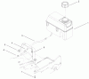 Rasenmäher 22161 - Toro Recycler Mower (SN: 210000001 - 210999999) (2001) Ersatzteile GAS TANK ASSEMBLY