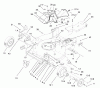 Rasenmäher 22162 - Toro Recycler Mower (SN: 200000001 - 200999999) (2000) Ersatzteile HOUSING ASSEMBLY