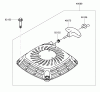 Rasenmäher 22163 - Toro PT21 Trim Mower (SN: 270000001 - 270999999) (2007) Ersatzteile STARTER ASSEMBLY KAWASAKI FJ180V-AS28