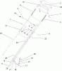 Rasenmäher 22164 - Toro PT21 Trim Mower (SN: 270000001 - 270003000) (2007) Ersatzteile HANDLE ASSEMBLY