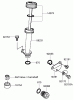 Rasenmäher 22164 - Toro PT21 Trim Mower (SN: 270000001 - 270003000) (2007) Ersatzteile LUBRICATION EQUIPMENT ASSEMBLY KAWASAKI FJ180V-AS28