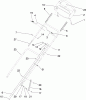 Rasenmäher 22164 - Toro PT21 Trim Mower (SN: 280000001 - 280999999) (2008) Ersatzteile HANDLE ASSEMBLY