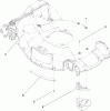 Rasenmäher 22164 - Toro PT21 Trim Mower (SN: 280000001 - 280999999) (2008) Ersatzteile HOUSING ASSEMBLY NO. 108-4750