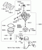 Rasenmäher 22164TE - Toro HD53 Lawn Mower (SN: 290000001 - 290999999) (2009) Ersatzteile CARBURETOR ASSEMBLY KAWASAKI FJ180V-AS58
