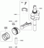 Rasenmäher 22164TE - Toro HD53 Lawn Mower (SN: 290000001 - 290999999) (2009) Ersatzteile PISTON AND CRANKSHAFT ASSEMBLY KAWASAKI FJ180V-AS58