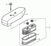 Rasenmäher 22166 - Toro 21" Heavy-Duty Recycler Mower (SN: 230000001 - 230999999) (2003) Ersatzteile AIR CLEANER ASSEMBLY HONDA GXV160K1 A12