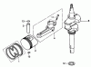 Rasenmäher 22166 - Toro 21" Heavy-Duty Recycler Mower (SN: 230000001 - 230999999) (2003) Ersatzteile CRANKSHAFT AND PISTON ASSEMBLY HONDA GXV160K1 A12