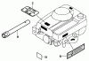 Rasenmäher 22166 - Toro 21" Heavy-Duty Recycler Mower (SN: 230000001 - 230999999) (2003) Ersatzteile LABEL ASSEMBLY AND GASKET KITS HONDA GXV160K1 A12