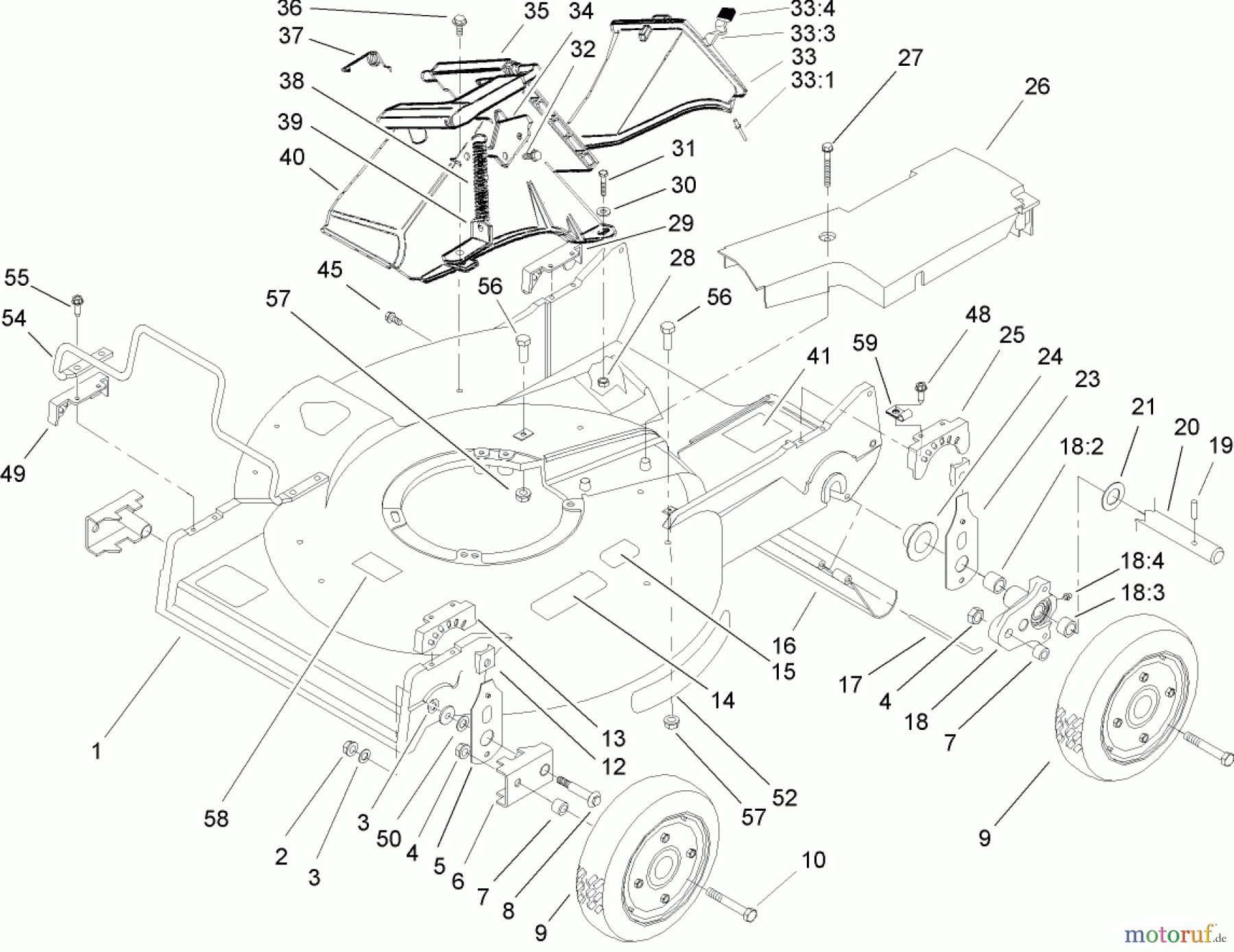  Rasenmäher 22166 - Toro 21