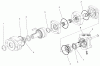 Compact Utility Attachments 22420 - Toro Bore Drive Head Attachment, Dingo Compact Utility Loader (SN: 890001 - 899999) (1998) Ersatzteile HYDRAULIC MOTOR ASSEMBLY NO. 98-8280