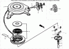 Rasenmäher 22168 - Toro 21" Heavy-Duty Recycler Mower (SN: 240000001 - 240999999) (2004) Ersatzteile RECOIL STARTER ASSEMBLY HONDA GXV160K1-N1AH