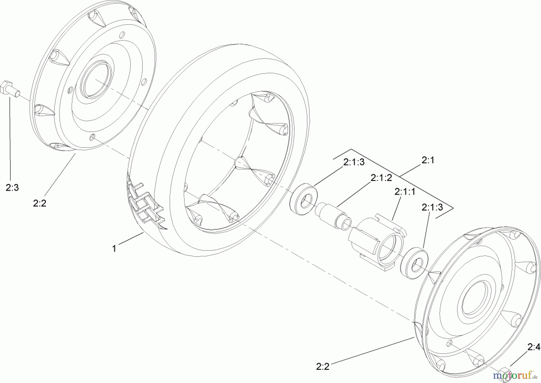  Rasenmäher 22168 - Toro 21