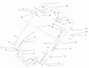 Rasenmäher 22170 - Toro Recycler Mower (SN: 200000001 - 200999999) (2000) Ersatzteile HANDLE ASSEMBLY