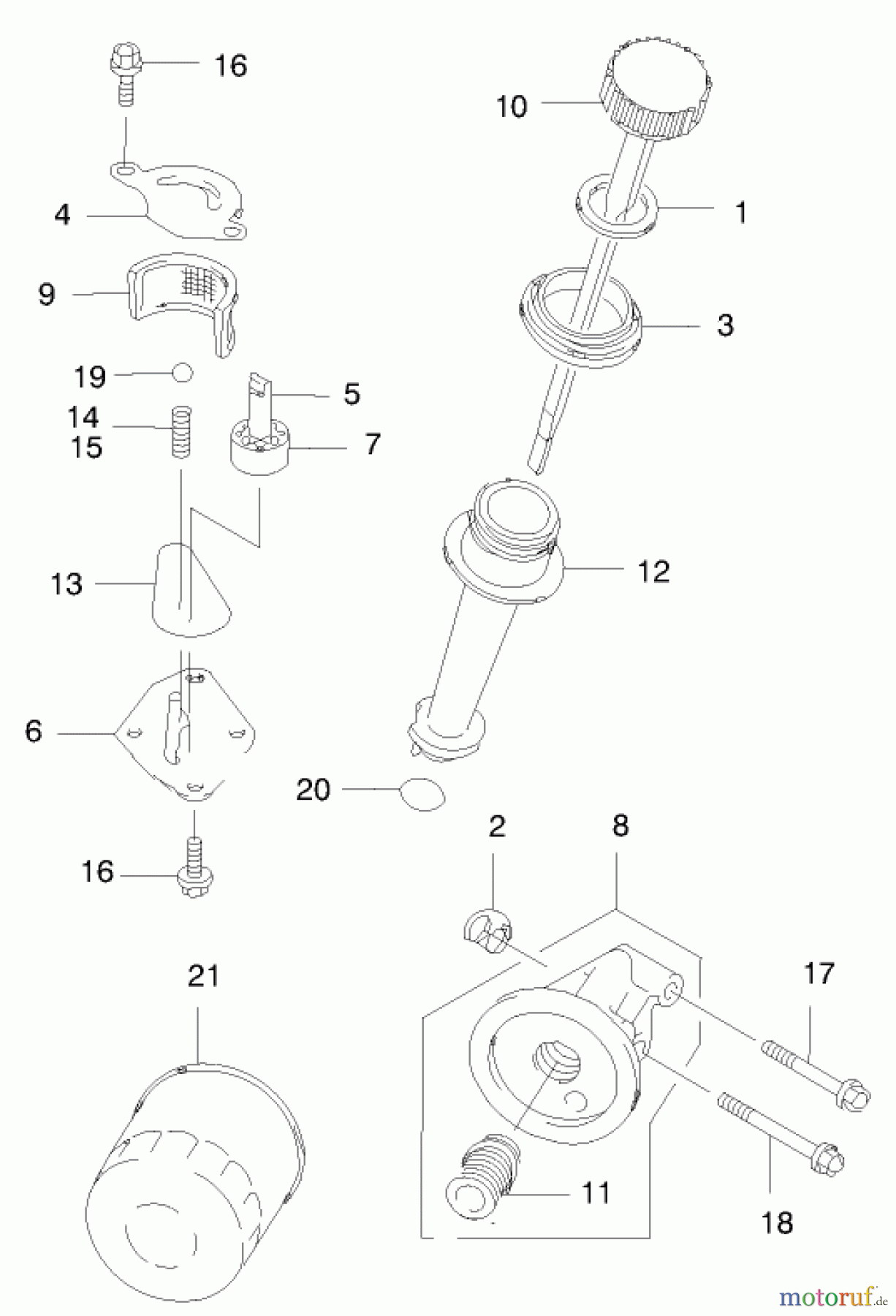  Rasenmäher 22170 - Toro Recycler Mower (SN: 200000001 - 200999999) (2000) LUBRICATION EQUIPMENT