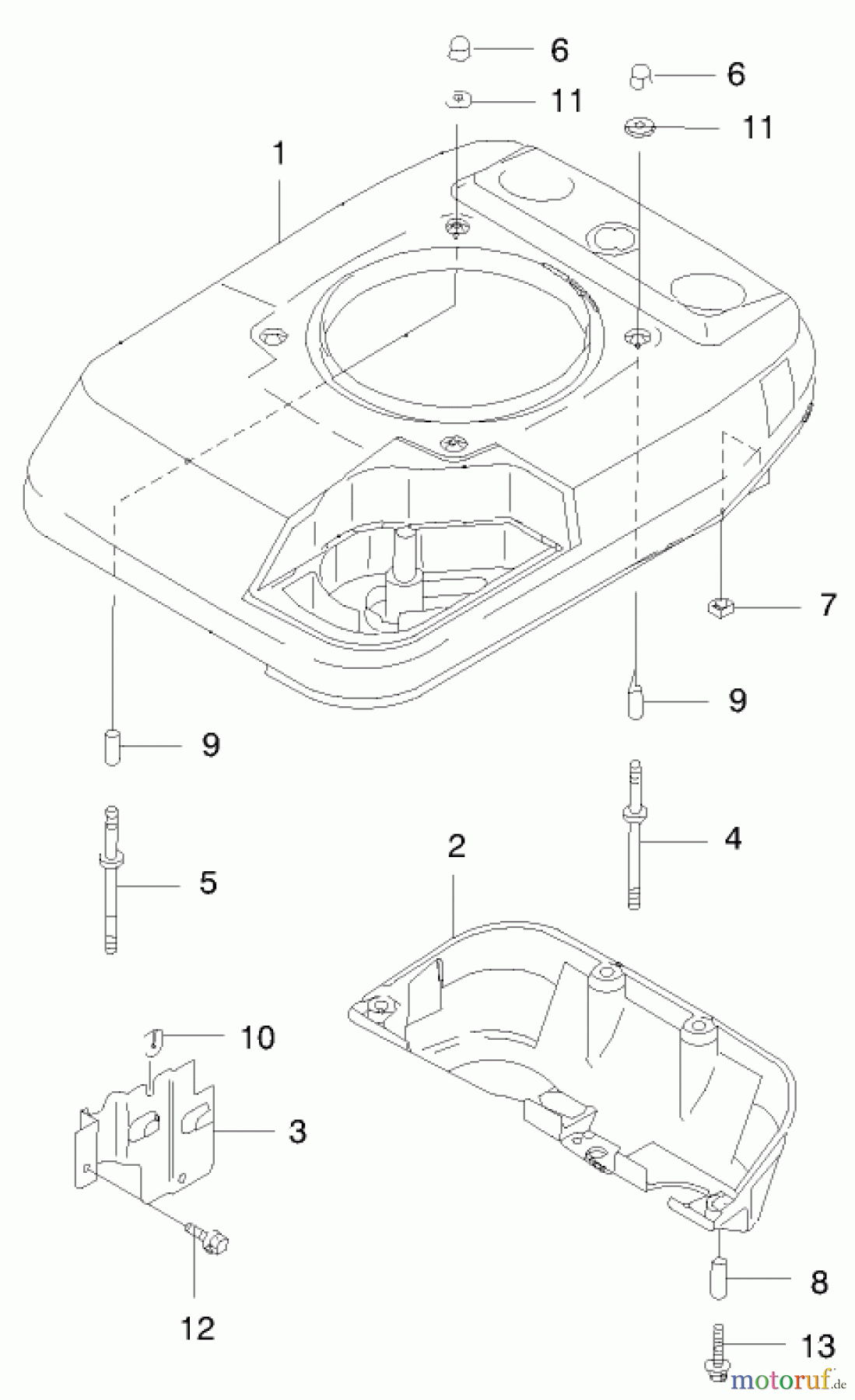  Rasenmäher 22170 - Toro Recycler Mower (SN: 9900001 - 9999999) (1999) COOLING EQUIPMENT