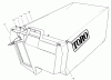 Rasenmäher 22171 - Toro Recycler Mower (SN: 200000001 - 200999999) (2000) Ersatzteile BAGGING ASSEMBLY