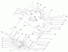 Rasenmäher 22171 - Toro Recycler Mower (SN: 230000001 - 230999999) (2003) Ersatzteile HANDLE AND CONTROLS ASSEMBLY