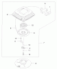 Rasenmäher 22171 - Toro Recycler Mower (SN: 230000001 - 230999999) (2003) Ersatzteile RECOIL STARTER ASSEMBLY