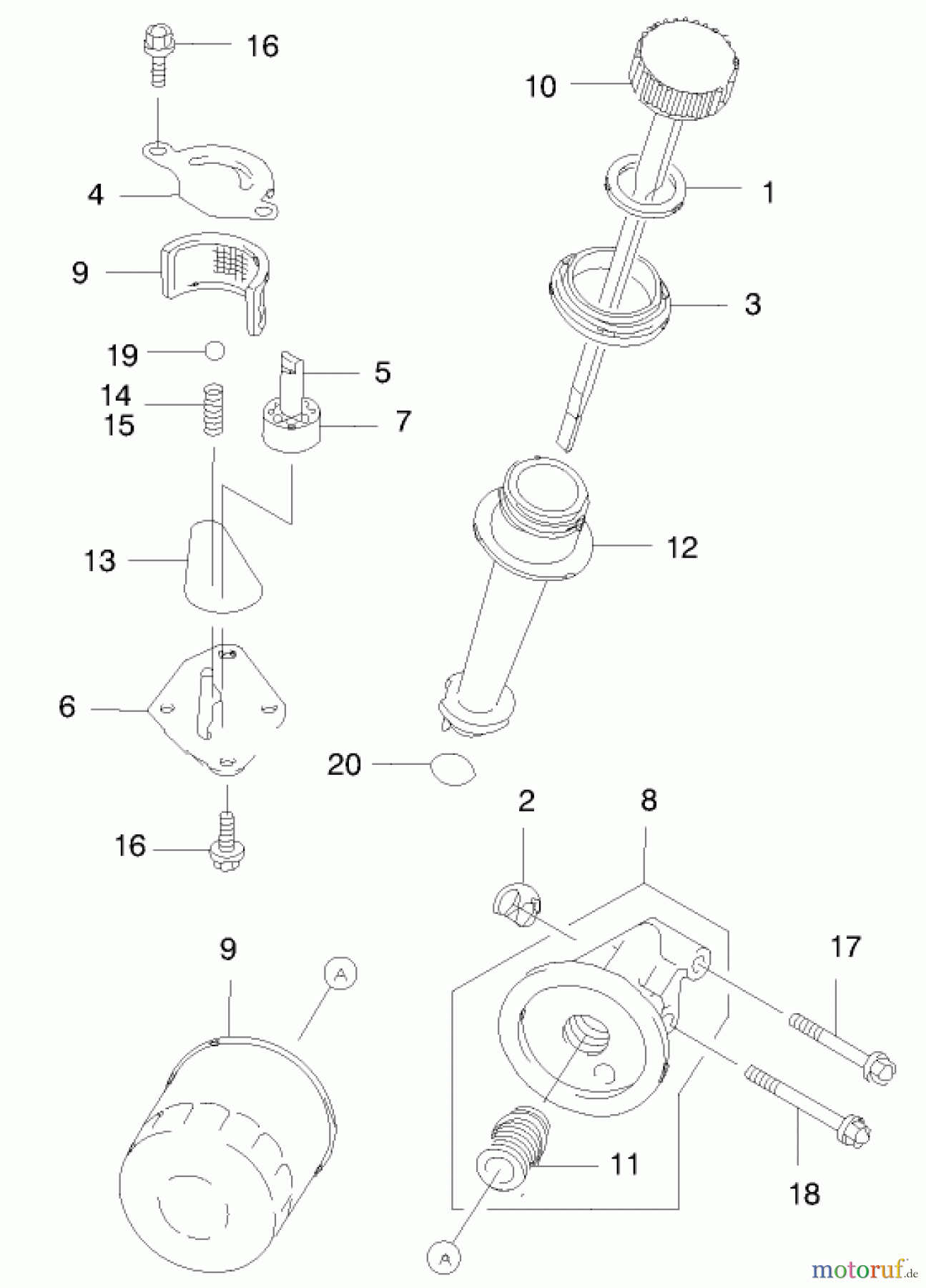  Rasenmäher 22171 - Toro Recycler Mower (SN: 9900001 - 9999999) (1999) LUBRICATION EQUIPMENT